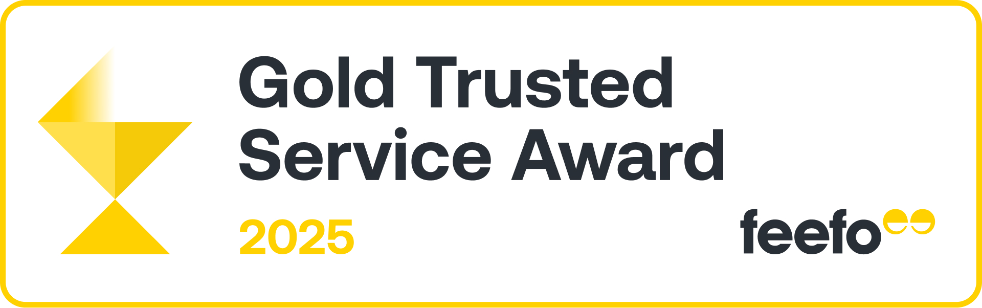 Kedel receives Feefo Gold Trusted Service Award 2025